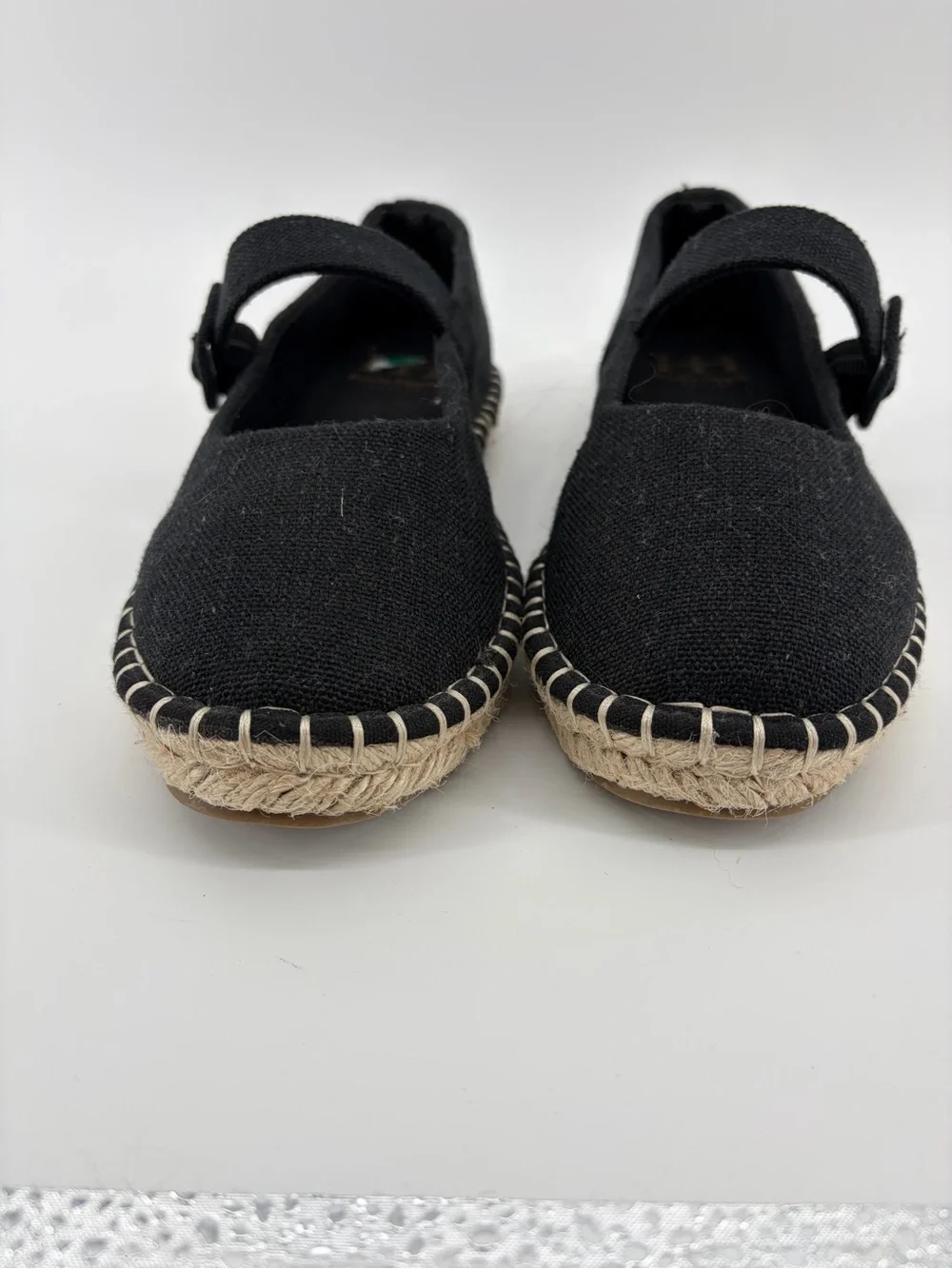 Haute Hippie Cecily Women’s Shoes Espadrilles Canvas, Black, Size 8‎ M, NWOT